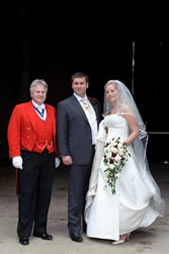 Essex Wedding Toastmaster Richard Palmer at Layer Marney Tower with Pat and Clare