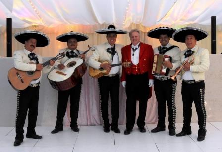 Essex toastmaster for your wedding with the Mariachi Doritos at an Essex Wedding