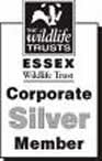 Essex Wildlife Trust Corporate Silver Member for over 10 years