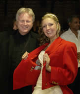 Essex Wedding Toastmaster at Gaynes Park With Katie wearing my red long tail coat