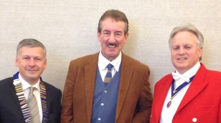 John Challis perhaps best known as Boycie from Only Fools and Horses with Ashley Nicols and Richard Palmer