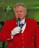 Toastmaster Richard Palmer at the NSPCC Charity Ball at the Colchester United Football Club